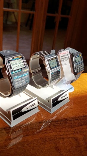 Casio Calculator Watch Collection (DBC-310, DBC-611, CA-53W)