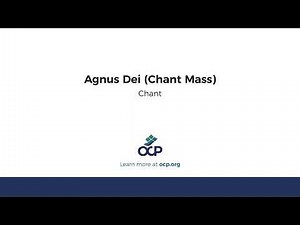 Agnus Dei (Chant Mass)