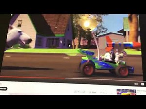 Toons (Cars) Part 1 - Dinoco 400