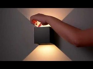 Lampara led moderna en forma de cubo MercadoLibre