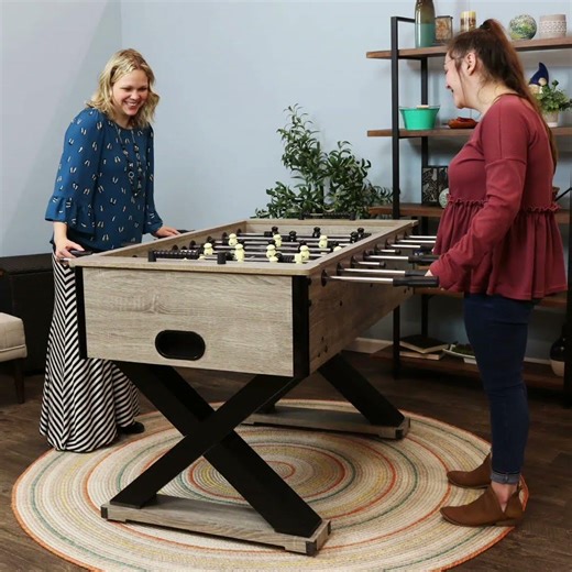 Arlmont & Co. Cathleen 47.5 Indoor Wood Foosball Table & Review