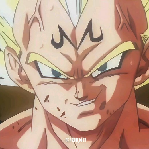 Majin Vegeta Smile edit😈 - (dragon Ball)