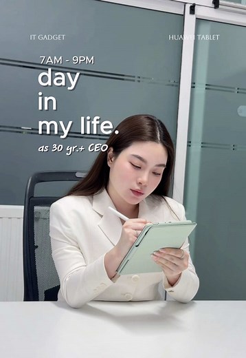 30 CEO's Productive Day with HUAWEI MatePad Mini