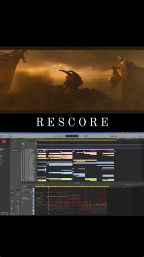 Rodan's Awakening (Rescored)🌋 || Godzilla: KOTM PT.3 #composer #cinematicmusic #godzilla