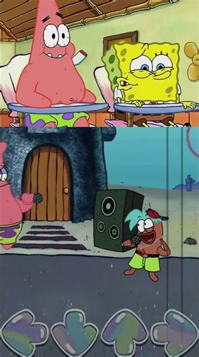 Patrick vs Spongebob Joke - FNF Bikini Bottom Mod #fnf #spongebob #shortsviral