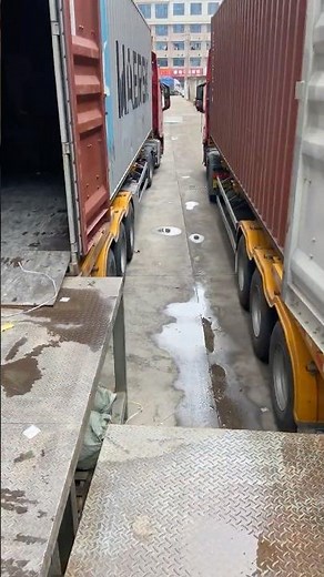 China Yiwu Shipping Agent shows a raw moment of double-container loading #importexportchina #Yiwu