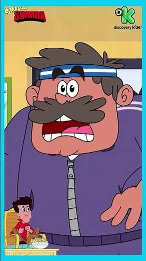 Smaashhing Simmba Ka TV Time! | World Television Day📺| Cartoon for Kids | #shorts | ‪@DiscoveryKidsIN‬