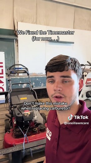Replacing Carburetor Tips for Toro Mowers