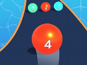 Walkthrough Color Ball Run 2048 . BrightestGames.com