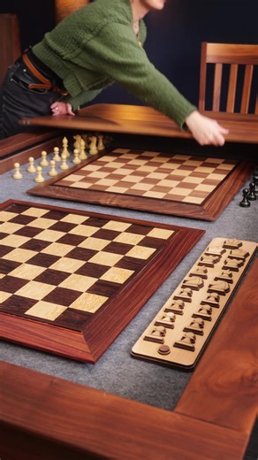 Our magnetic chessboard is almost here 🔥 Magnetic, wall-mountable, and launching on Kickstarter with new designs! 🔔 Follow the project via the link in bio so you don’t miss launch day. #chessboard #chess #checkmate #gametable