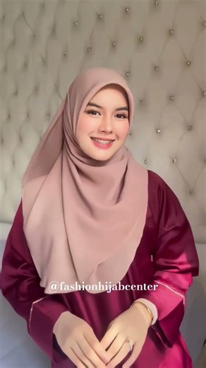 3 Tutorial Hijab Oval Malay Simple Cantik dan Elegan #tutorialhijab #hijaboval #shorts