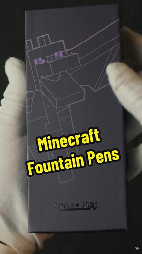 Exploring Minecraft Fountain Pens
