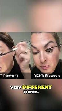L'Oreal Telescopic vs Panorama: Mascara Showdown! #shorts