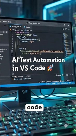 Run Tosca Cloud Tests via MCP inside Visual Studio Code AI #softwaretesting #aitesting #toscacloud