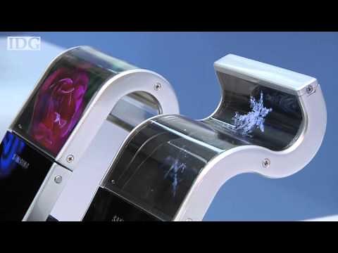 FPD: Samsung, LG show flexible OLED, e-paper displays