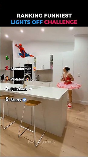 Ranking Funniest Lights Off Challenge 😭🥀
