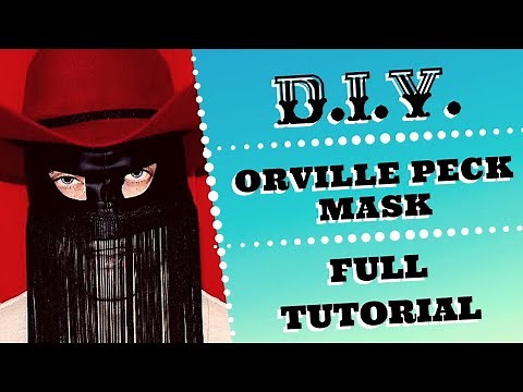 Orville Peck Mask Tutorial
