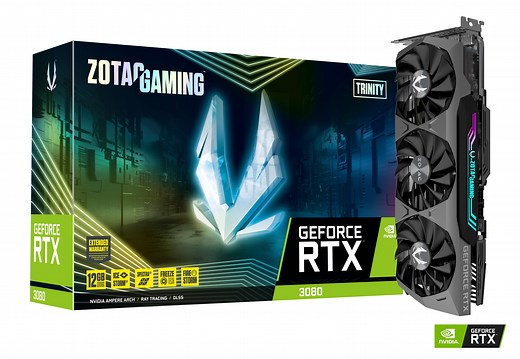 ZOTAC GAMING GeForce RTX 3080 Trinity LHR 12GB | ZOTAC