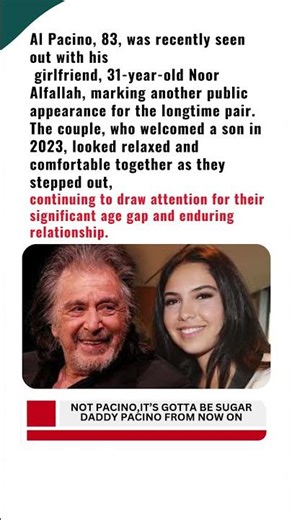 Al Pacino Spotted With Girlfriend Noor Alfallah
