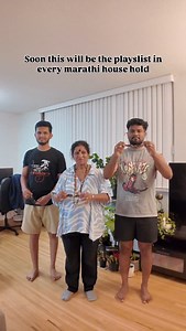 Soon this will be the playslist in every marathi house hold . . . #ganpati #festivalvibes✌🏻️ #marathi #mumbai #ganpatibappa | Vijaya Divekar