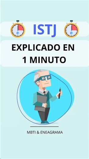 🔵 Personalidad ISTJ en 1 MINUTO
