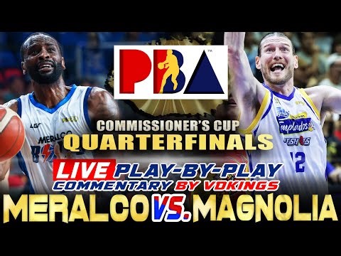 🔴PBA LIVE |Meralco vs Magnolia QuarterFinals Commentary & Play-by-play