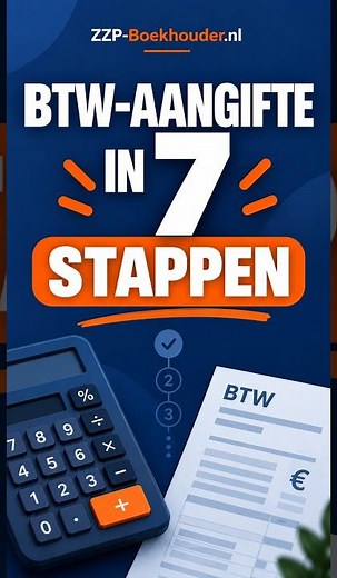 Btw-aangifte doen als zzp'er: stappenplan voor beginners