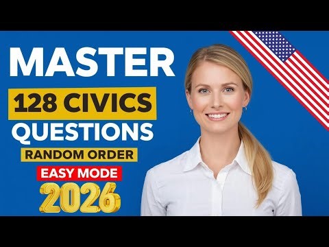USCIS Update | 128 Civics Questions and Answers (2025 version) For US Citizenship Test 2026 #n400