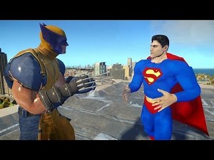 Superman VS Wolverine - EPIC
