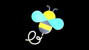 Spring Icon Bee Loop