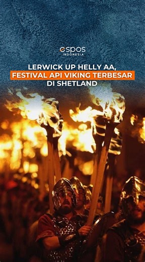 Lerwick Up Helly Aa bukan sekadar festival biasa. Setiap Selasa terakhir di bulan Januari, kota Lerwick di Kepulauan Shetland, Skotlandia berubah menjadi lautan api dan semangat Viking. Lebih dari seribu peserta berkostum Norse berparade sambil membawa obor, diiringi musik, nyanyian tradisional, dan suasana yang terasa seperti potongan adegan film epik—padahal ini tradisi nyata yang telah diwariskan turun-temurun. Puncaknya terjadi saat replika kapal naga diarak mengelilingi kota lalu dibakar be