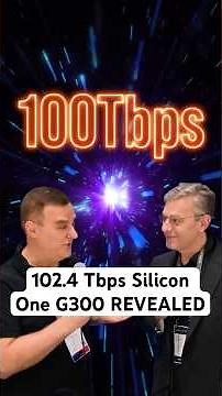102.4 Tbps Silicon One G300 REVEALED