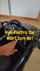 Kids Electric Car Won't Turn On? DIY