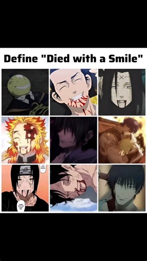 Even death couldn’t erase that smile #anime #itachi #rengoku #tojifushiguro #shorts #fyp