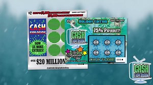 71 reactions · 14 comments | We're so excited to announce our new $1 Holiday Edition scratch-off ticket! Make sure you bundle up this holiday season, both when you step into the cold and when you buy your Cash Explosion tickets! | The Cash Explosion Show | Facebook