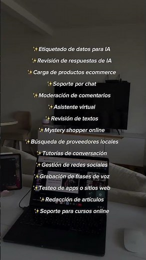 Trabajos remotos que puedes hacer en español 👇