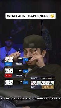 The SNAP CALL Left Him CONFUSED 😵‍💫 #poker #casino #pokerhands