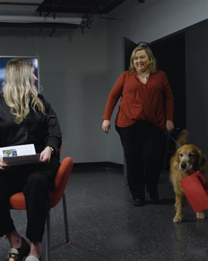 On Employee Appreciation Day, we want to celebrate our many amazing team members who go the extra mile for our customers; like Ashley, who showed empathy, kindness and professionalism helping Tara and her service dog Cadence in a difficult situation. | Air Canada