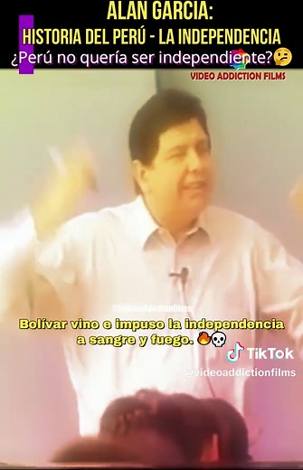 Alan García y La historia del Perú - La Independencia del Perú - ¿Perú no quería ser independiente? 🤔 ¿Sabías que San Martín dudó de la independencia del Perú? 🤯 Alan García cuenta la verdad (2003). ⬇️ San Martín en Pisco: