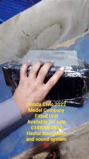 Honda Civic 2022 Model Company Fitted Unit Available for sale 💯 #hondaperformance