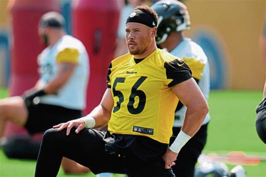 Steelers camp report: OLB Alex Highsmith leaves practice because of groin injury