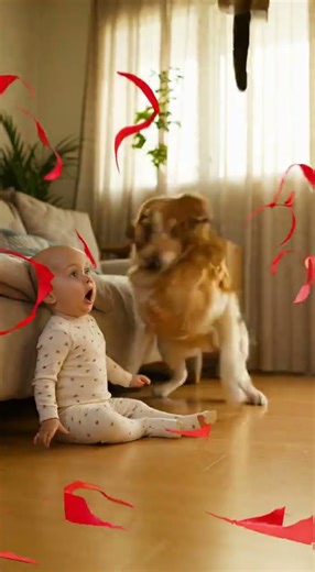 “Baby Pops Balloon… Cat & Dog LOSE THEIR MINDS! 😂🎈🐶🐱”