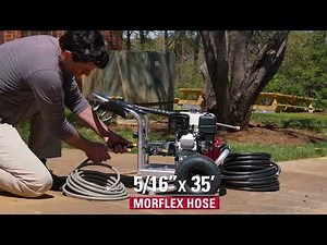Simpson Aluminum 3600 PSI Professional Gas Pressure Washer with AAA Triplex Pump