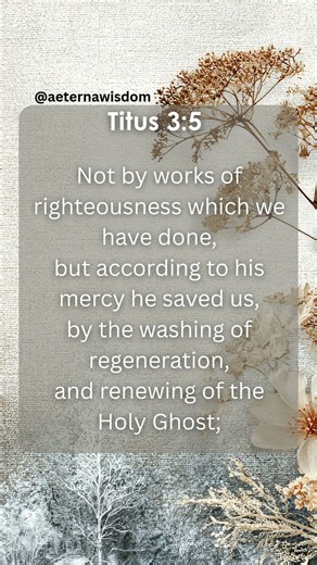 Renewed by Grace | Titus 3:5