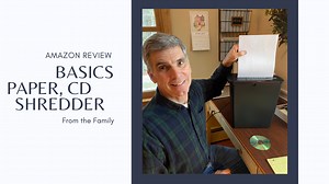 Watch Amazon Basics Paper, CD and Shredder Review on Amazon Live