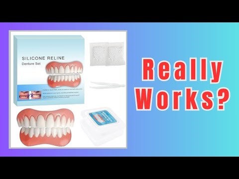 Silicone Reline Dentures Set Reviews - Does It Really Works?