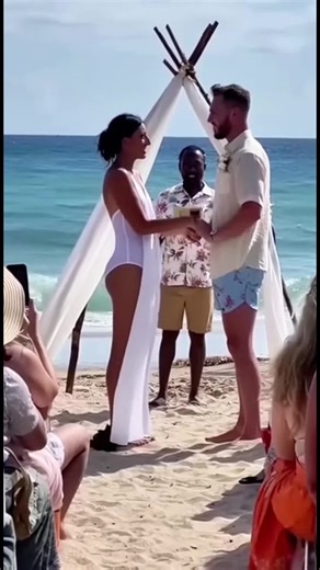 Bride’s swimsuit failed and the whole wedding went into panic mode #microdrama #weddingtok #chaos #caughtoncamera #viralvideo