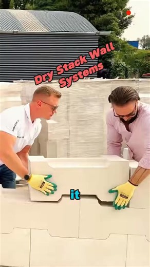 Dry stack wall building technology is as simple as building blocks | Timothy Frey