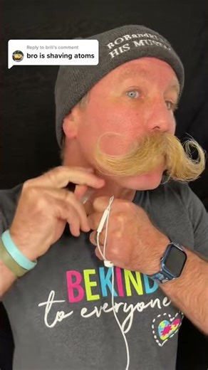 Thick beard stubble. #bobandelliothismustache
