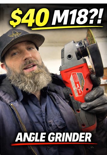 Milwaukee M18 Angle Grinder for Just $40 – Unbeatable Deal!